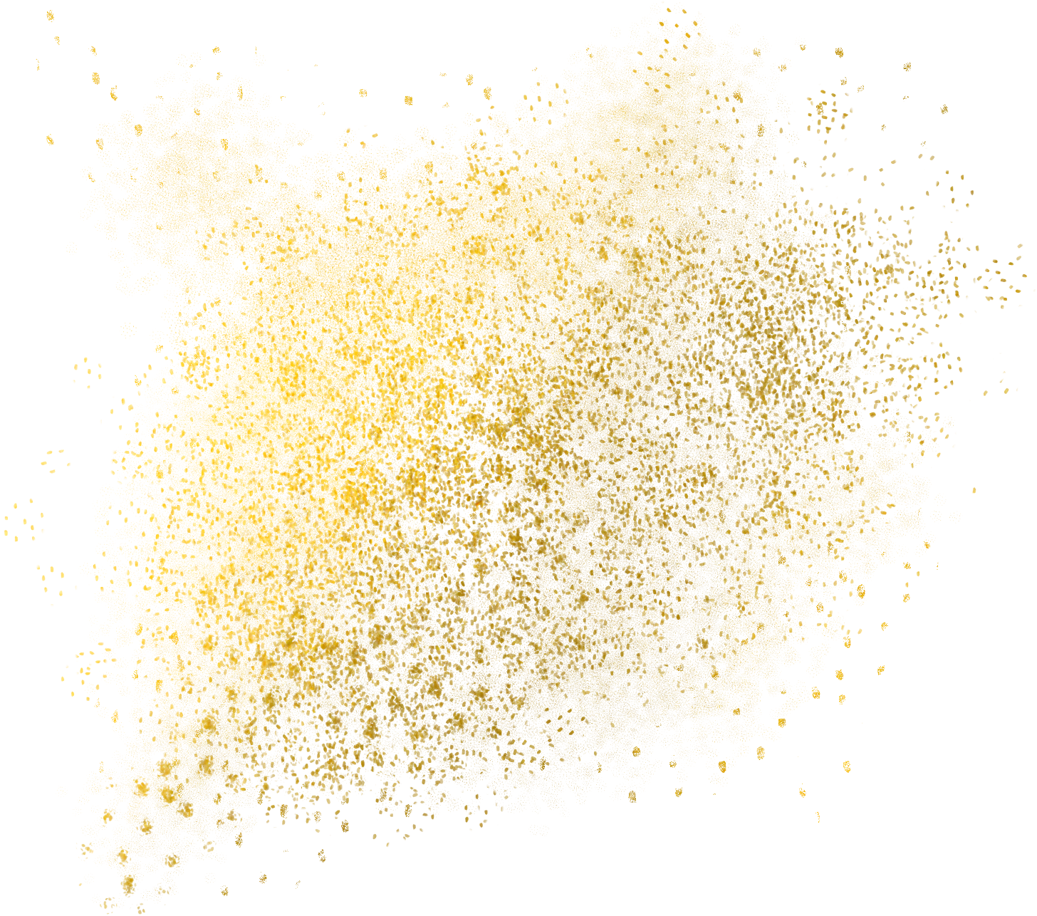 Gold Texture Crumbs Illustration